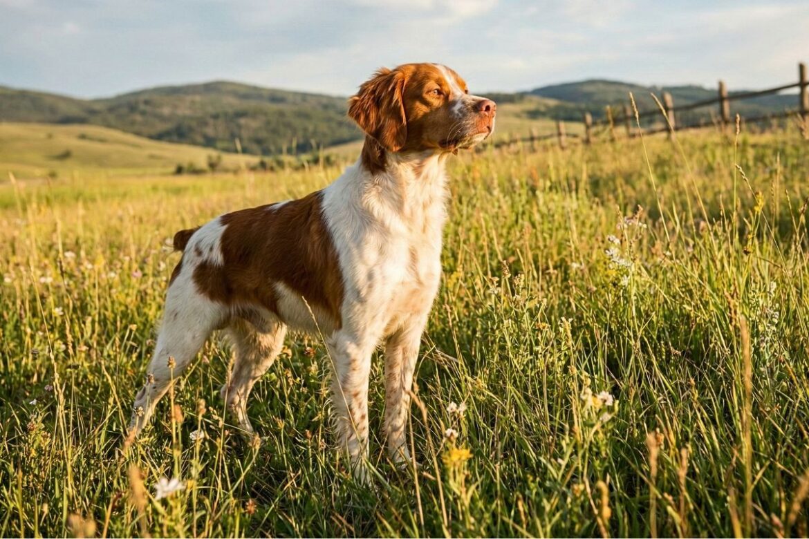pies Spaniel bretoński