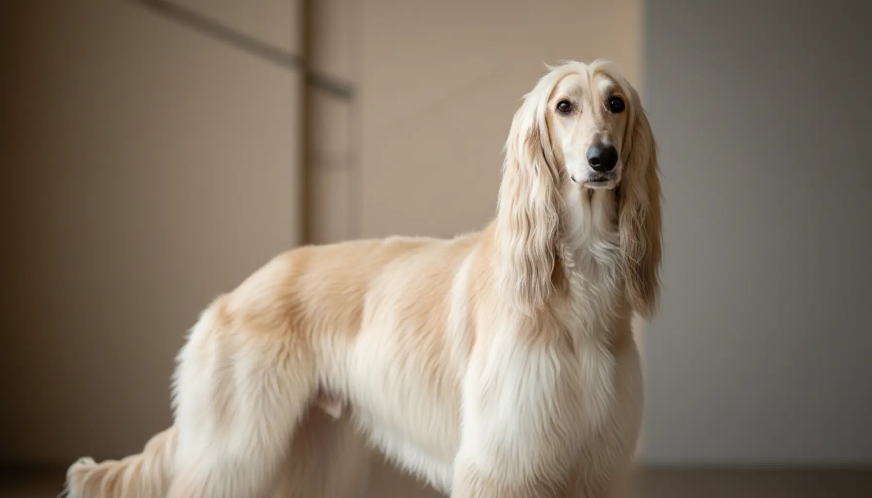 Afghan Hound appearance character requirements care Afghan dog breed photo