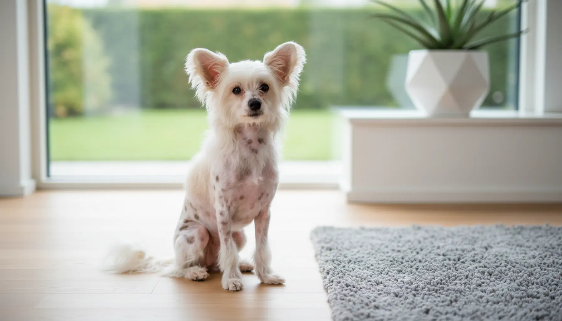 Chinese Crested characteristics grooming health hairless dog appearance