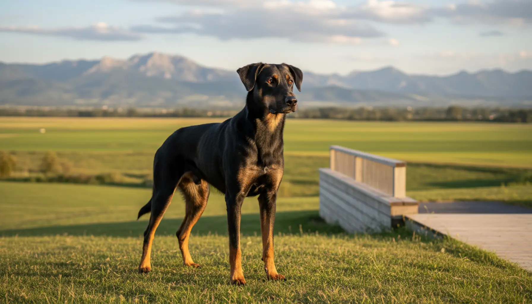 French Beauceron Shepherd character upbringing and grooming