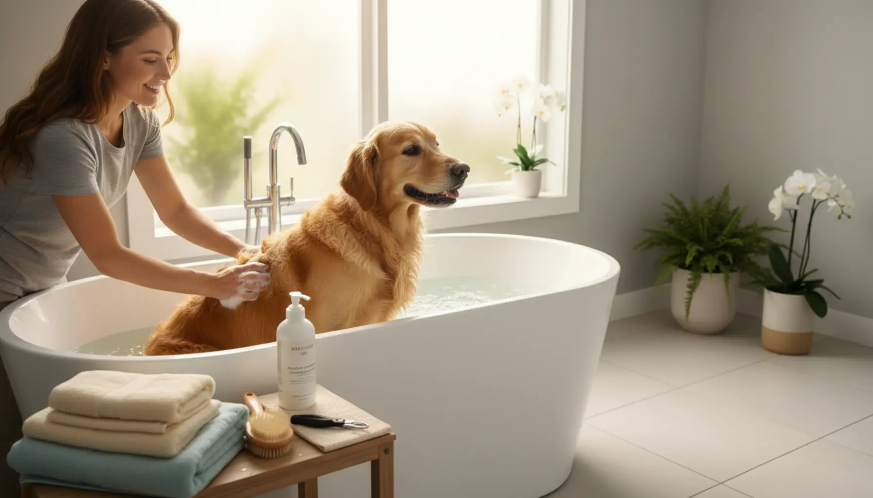 Domowe SPA dla Twojego psa skuteczna pielęgnacja psa w domu