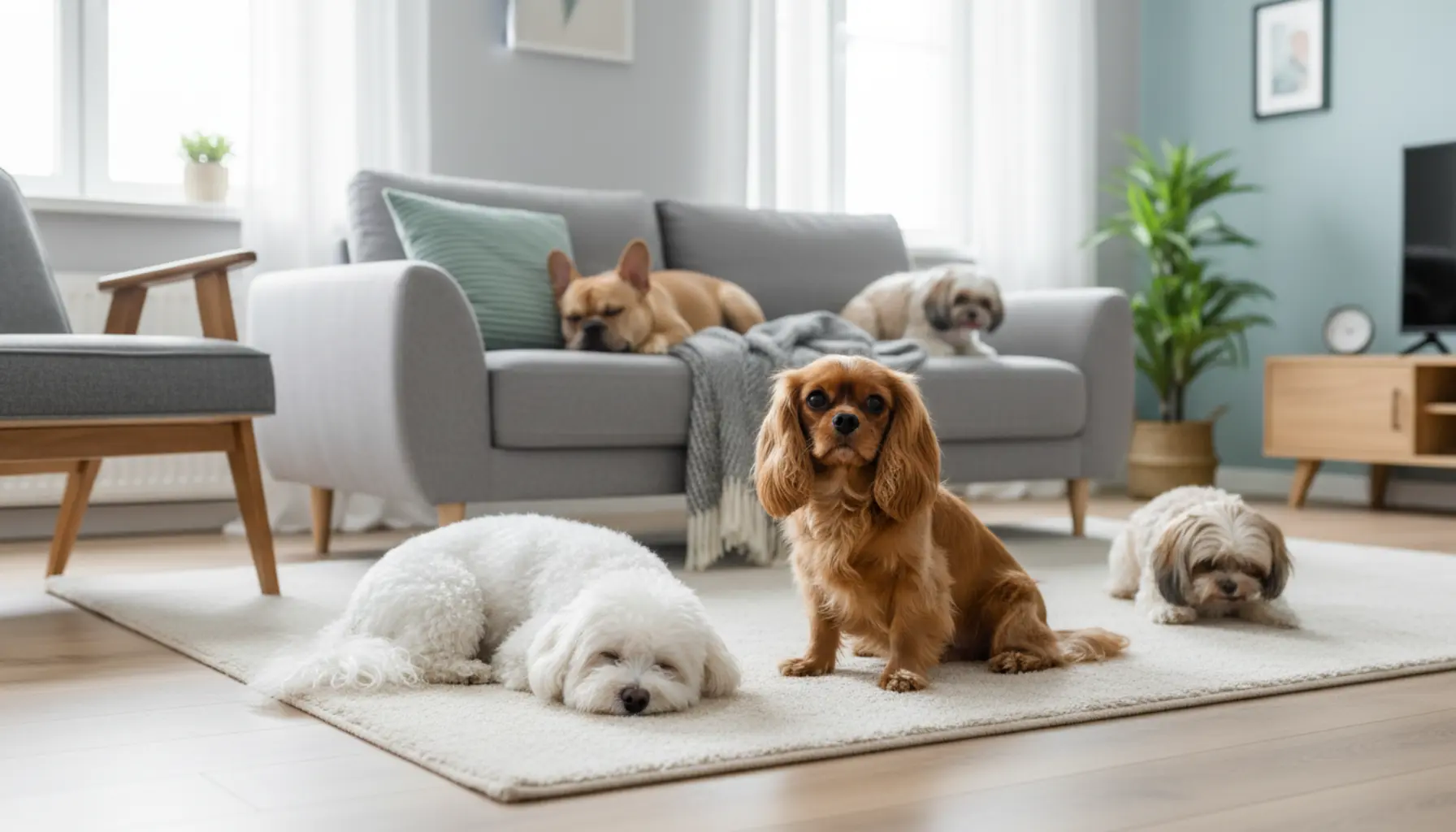 The best quiet and sociable dog breeds for apartment living