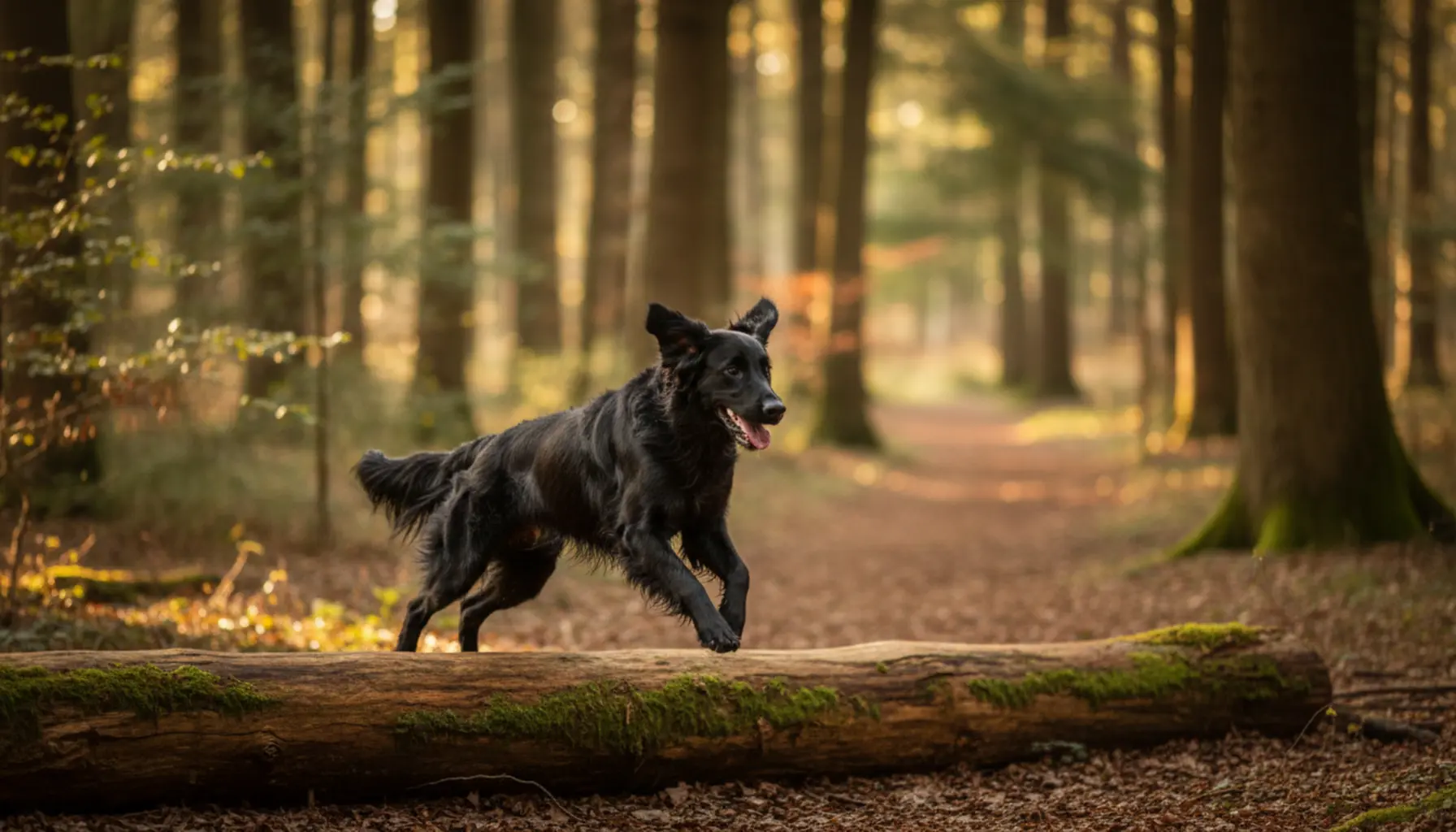 Flat-Coated Retriever pies rodzinny, kluczowe cechy i inteligencja