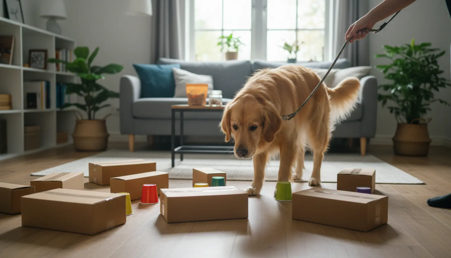 nosework for dogs home training basic accessories and step-by-step tips